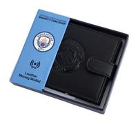 Manchester City RFID Embossed Leather Wallet