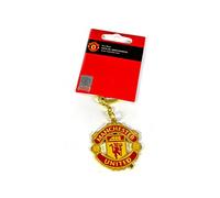 OFFICIAL MANCHESTER UNITED CREST SHAPED KEYRING