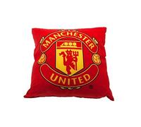 Official Manchester United FC Cushion - A great gift / present for men, boys, sons, husbands, dads, boyfriends for Christmas, Birthdays, Fathers Day, Valentines Day, Anniversaries or just as a treat for and avid football fan