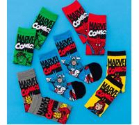 Official Marvel Avengers 5pk Socks Gift Set : S-M