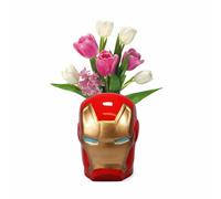 OFFICIAL MARVEL COMICS IRON MAN 3D SHAPED WALL VASE FLOWER POT ORNAMENT NEW HMB