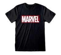 Official Marvel Comics T-Shirt - Logo Overlay Superhero Graphic Fan Apparel Tee