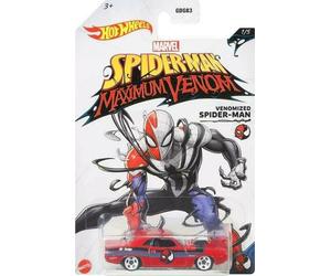 Official MARVEL Mattel Hot Wheels Spiderman Maximum Venom - Diecast Car