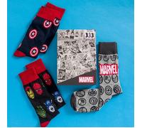 Official Marvel Set Of 3 Socks