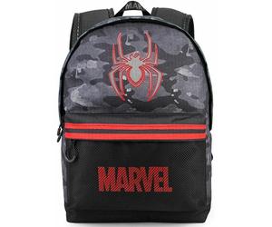 OFFICIAL MARVEL SPIDERMAN CAMO USB PREMIUM BACKPACK RUCKSACK SCHOOL BAG BNWT KAR
