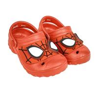 Official Marvel Spiderman Light Up Boys Clogs | Spiderman Shoes for Boys | Spider Man Kids Clogs (Red, UK Footwear Size System, Little Kid, Men, Numeric, Medium, 8)