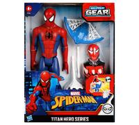 Official Marvel Titan Hero Series Spider-Man Blast Gear 12" Action Figure