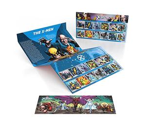 Official Marvel X-Men Affixed Presentation Pack by Royal Mail. X-Men Collectable Gift.
