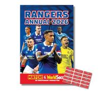 Official Match! Rangers Annual 2026 with Free Organising Stickers