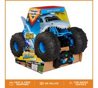 Monster Jam , Official Megalodon STORM All-Terrain Remote Control Monster Truck, 1:15 Scale