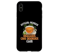 Official Member Obsessive Chai Disorder Club Humor Case for iPhone XS Max