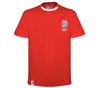 Official Mens England RFU Rugby Shirt, England RFU Rugby Fan T-Shirt, England Rugby Casual Top, England Rose Mens Leisure Tshirt (UK, Alpha, M, Regular, Regular, RED)