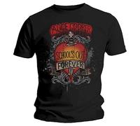 Official Metal T Shirt Alice Cooper Classic 'School's Out Forever' L