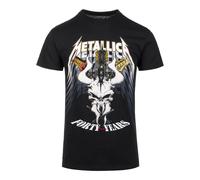 Official Metallica 40th Anniversary T Shirt (Black)
