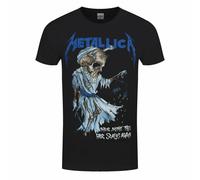 Official Metallica T Shirt Doris Black Classic Rock Metal Band Tee Licensed NEW