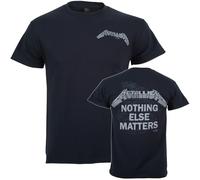 Metallica Unisex T-Shirt: Nothing Else Matters (Back Print) (X-Large)