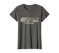 Official MGK Lost Americana T-Shirt, Women, Asphalt Grey, X-Small