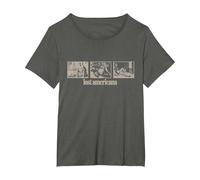 Official MGK Lost Americana T-Shirt, Women's Plus, Asphalt Grey, 2X