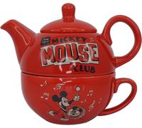 Half Moon Bay - Disney Mickey Mouse Tea for One Set - Tea Set - Tea Cup - Disney Teapot - Disney Home - One Cup Teapot - Mickey Mouse Kitchen Accessories