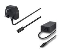 Official Microsoft Surface UK 3 Pin 65W 1706 Mains Adapter Charger Plug - Black