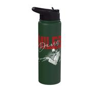 Official Miles Davis Distressed Photo Jazz Legend Stainless Steel Insulated Water Bottle