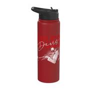 Official Miles Davis Distressed Photo Jazz Legend Stainless Steel Insulated Water Bottle