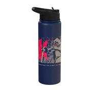 Official Miles Davis Gold Scribble Celebrating 100 Years Stainless Steel Insulated Water Bottle
