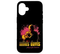 Official Miles Davis Jazz Icon Merch - Plays For Lovers Case for iPhone 16