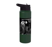 Official Miles Davis Photo 100 Years Two Sided Stainless Steel Insulated Water Bottle