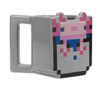 OFFICIAL MINECRAFT AXOLOTL 3D SHAPED COFFEE MUG CUP NEW IN GIFT BOX