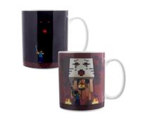 OFFICIAL MINECRAFT NETHER HEAT CHANGING COFFEE MUG CUP NEW IN GIFT BOX PAL