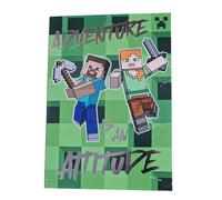 OFFICIAL MINECRAFT OPEN BIRTHDAY CARD