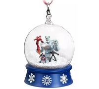 Official Mini Snow Globe Sketchbook Hanging Ornament - Snow Battle
