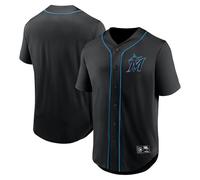Official MLB Jersey Miami Marlins - Black, black, L