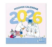 Official Moomin Wall Calendar 2026 12" x 12" FSC® Plastic Free - Starts Week On Sunday | Family Planner Calendar 2026