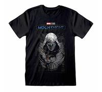 Official Moon Knight Suit Unisex Black T-Shirt, Large