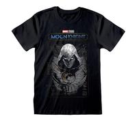 Official Moon Knight Suit Unisex Black T-Shirt, Medium