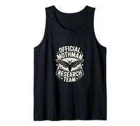 Official Mothman Research Team Cryptid Hunter Tank Top