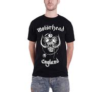 Motorhead T Shirt England Official Mens Black Tee Everything Louder Lemmy NEW