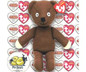 Official Mr Bean Teddy Bear - Licensed product by TY UK Ltd.
