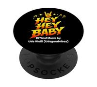 Official Music Merch, Hey Hey Baby Udo W. PopSockets Adhesive PopGrip