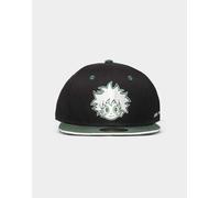 OFFICIAL MY HERO ACADEMIA IZUKU EMBROIDERED FACE BLACK SNAPBACK CAP