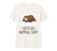 Official Napping Shirt Otter and Beaver Premium T-Shirt