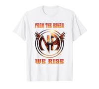 Official Narcotics Anonymous: Phoenix Rising Value Graphic T-Shirt, Men, White, L