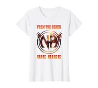 Official Narcotics Anonymous: Phoenix Rising Value Graphic T-Shirt, Women, White, XS