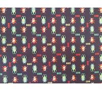 Official Natural History Museum Craft Cotton Print Fabric - Explore The Tropics (Bugs, 1 metre)