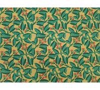 Official Natural History Museum Craft Cotton Print Fabric - Explore The Tropics (Leaf, 1 metre)
