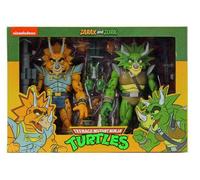 Official NECA TMNT Turtles Captain Zarax & Zork Cartoon 2-Pack 7" Action Figure