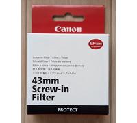 OFFICIAL NEW Canon protect filter 43mm / Japan / AIRMAIL with TRACKING