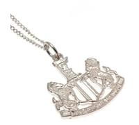 Official Newcastle Sterling Silver Crest Pendant & Chain - 925 Hallmarked Licensed Gift
